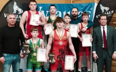 Lietuvos U17 čempionate 9 medaliai